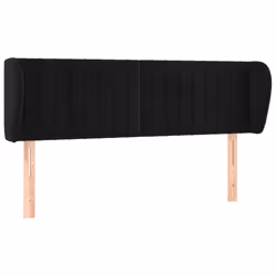 VidaXL 3117432, Noir, Polyester, Bois, 1470 mm, 78 cm, 88 cm, 230 mm