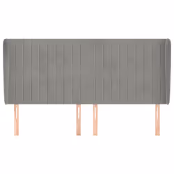 VidaXL 3117436 tête de lit et pied de lit Gris clair