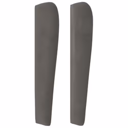 VidaXL 3117437 tête de lit et pied de lit Gris foncé - Vue supplémentaire 4