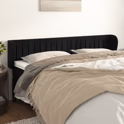 VidaXL 3117438 tête de lit et pied de lit Noir
