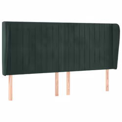 VidaXL 3117439, Vert foncé, Polyester, Bois, 1630 mm, 78 cm, 88 cm, 230 mm