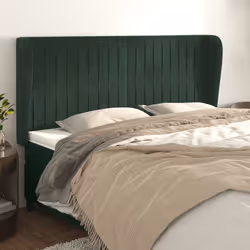 VidaXL 3117439 tête de lit et pied de lit Vert foncé