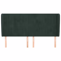 VidaXL 3117439 tête de lit et pied de lit Vert foncé