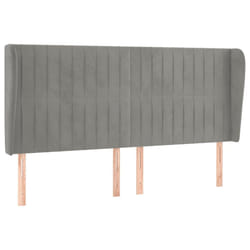 VidaXL 3117442 tête de lit et pied de lit Gris clair
