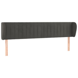 VidaXL 3117443 tête de lit et pied de lit Gris foncé