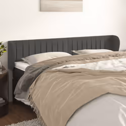 VidaXL 3117443 tête de lit et pied de lit Gris foncé