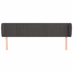 VidaXL 3117443 tête de lit et pied de lit Gris foncé