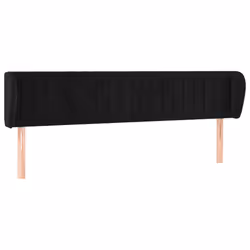 VidaXL 3117444, Noir, Polyester, Bois, 1830 mm, 78 cm, 88 cm, 230 mm