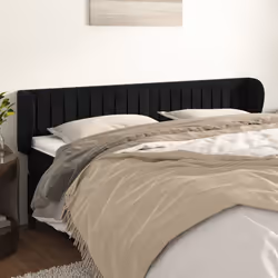 VidaXL 3117444 tête de lit et pied de lit Noir