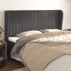 VidaXL 3117449 tête de lit et pied de lit Gris foncé