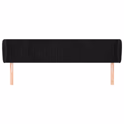 VidaXL 3117450 tête de lit et pied de lit Noir