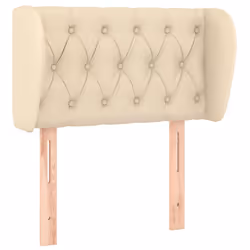 VidaXL 3117459, Crème, Polyester, Bois, 830 mm, 78 cm, 88 cm, 230 mm