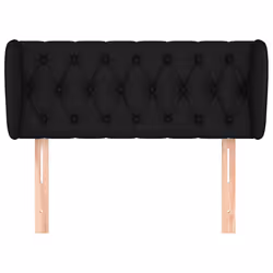 VidaXL 3117464 tête de lit et pied de lit Noir