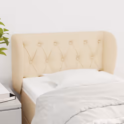 VidaXL 3117467 tête de lit et pied de lit Crème