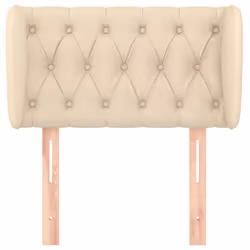 VidaXL 3117467 tête de lit et pied de lit Crème