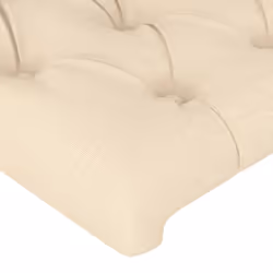 VidaXL 3117467 tête de lit et pied de lit Crème - Vue supplémentaire 5
