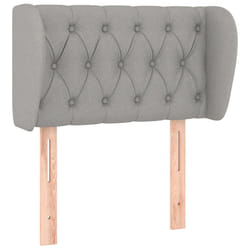 VidaXL 3117470 tête de lit et pied de lit Gris clair