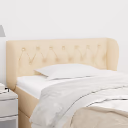 VidaXL 3117475 tête de lit et pied de lit Crème