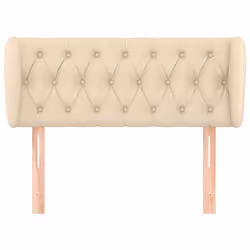 VidaXL 3117475 tête de lit et pied de lit Crème