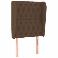 VidaXL 3117489, Marron foncé, Polyester, Bois, 1630 mm, 78 cm, 88 cm, 230 mm