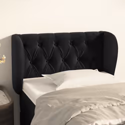 VidaXL 3117512 tête de lit et pied de lit Noir