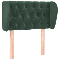 VidaXL 3117513 tête de lit et pied de lit Vert foncé