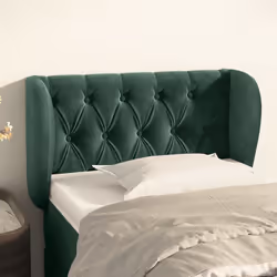 VidaXL 3117513 tête de lit et pied de lit Vert foncé