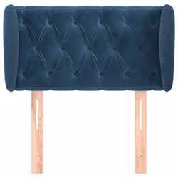 VidaXL 3117514 tête de lit et pied de lit Bleu foncé