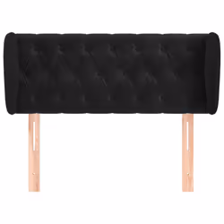 VidaXL 3117518 tête de lit et pied de lit Noir