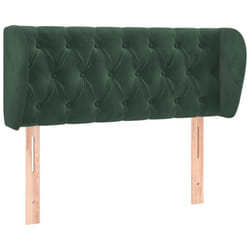 VidaXL 3117519 tête de lit et pied de lit Vert foncé