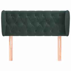 VidaXL 3117519 tête de lit et pied de lit Vert foncé