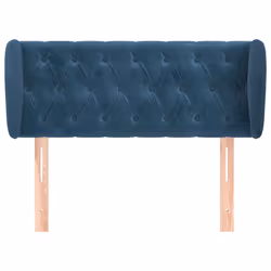 VidaXL 3117526 tête de lit et pied de lit Bleu foncé