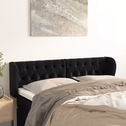 VidaXL 3117530 tête de lit et pied de lit Noir