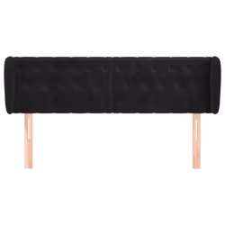 VidaXL 3117530 tête de lit et pied de lit Noir