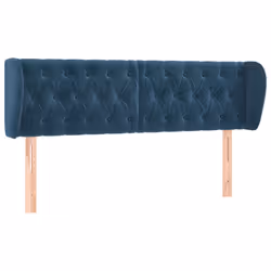 VidaXL 3117532, Bleu foncé, Polyester, Bois, 1470 mm, 78 cm, 88 cm, 230 mm