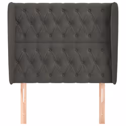 VidaXL 3117541 tête de lit et pied de lit Gris foncé