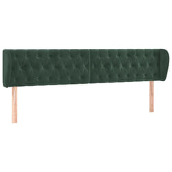 VidaXL 3117543 tête de lit et pied de lit Vert foncé