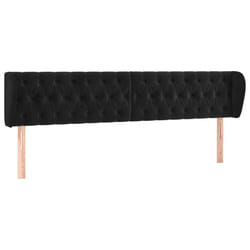 VidaXL 3117548 tête de lit et pied de lit Noir