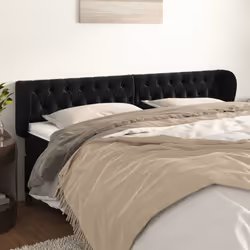 VidaXL 3117548 tête de lit et pied de lit Noir