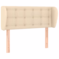 VidaXL 3117557, Crème, Polyester, Bois, 830 mm, 78 cm, 88 cm, 230 mm