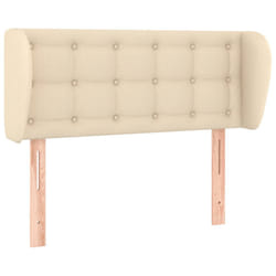 VidaXL 3117557 tête de lit et pied de lit Crème