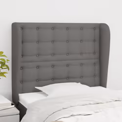 VidaXL 3117561 tête de lit et pied de lit Gris foncé