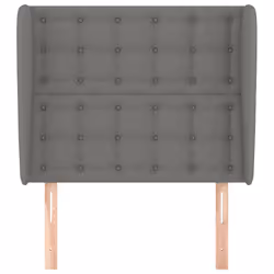 VidaXL 3117561 tête de lit et pied de lit Gris foncé