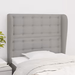 VidaXL 3117568 tête de lit et pied de lit Gris clair