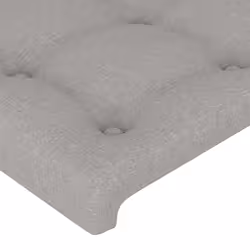 VidaXL 3117576 tête de lit et pied de lit Gris clair - Vue supplémentaire 5