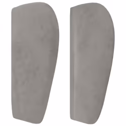 VidaXL 3117608 tête de lit et pied de lit Gris clair - Vue supplémentaire 4