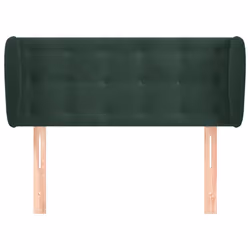 VidaXL 3117611 tête de lit et pied de lit Vert foncé