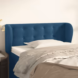 VidaXL 3117612 tête de lit et pied de lit Bleu foncé