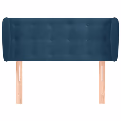 VidaXL 3117612 tête de lit et pied de lit Bleu foncé
