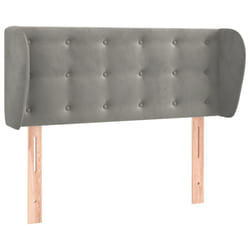 VidaXL 3117614 tête de lit et pied de lit Gris clair
